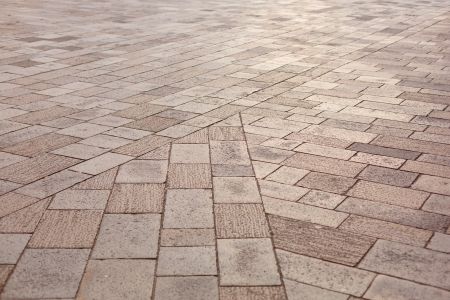 San Bernardino County paving stone installation